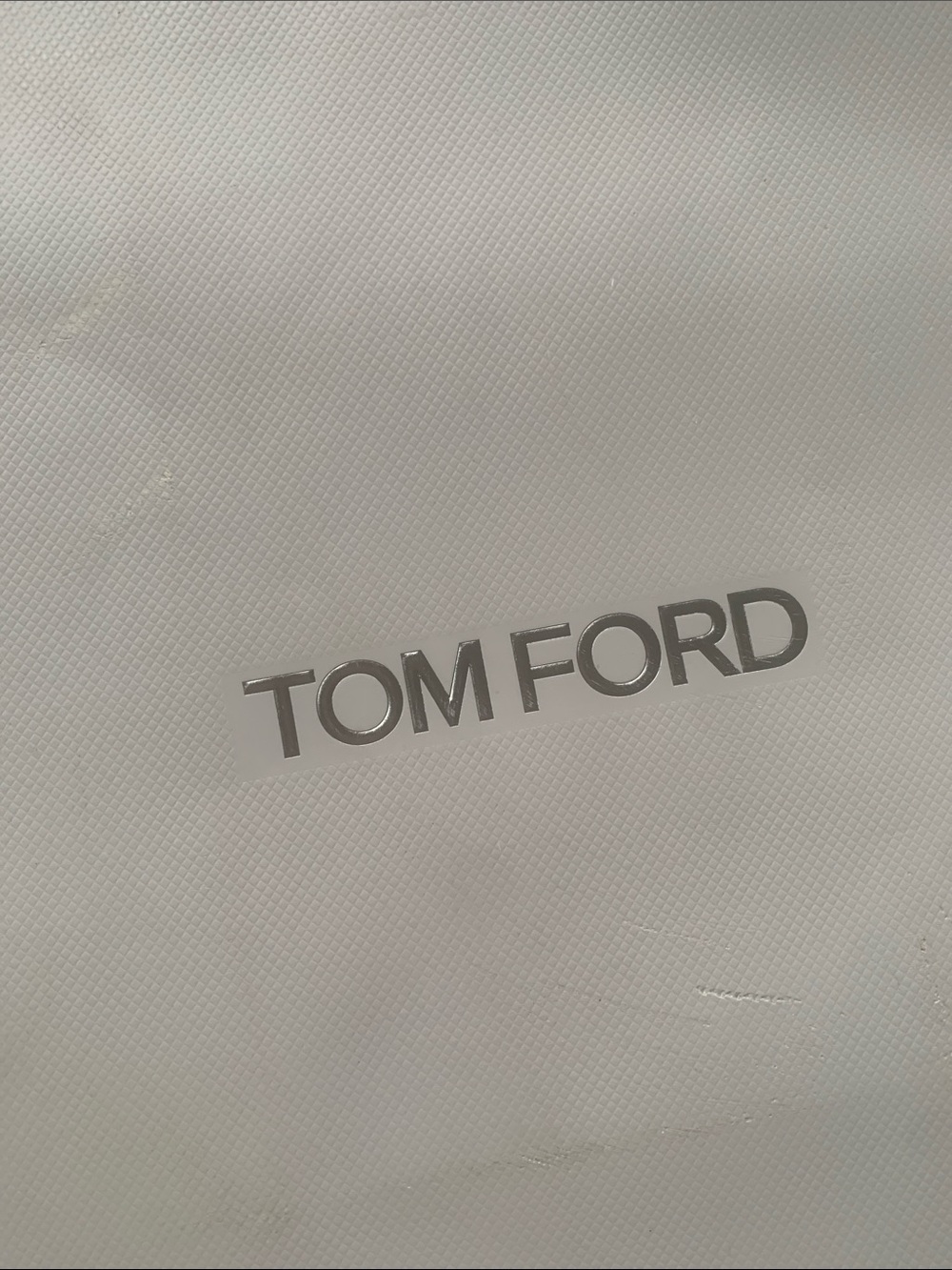 Tom Ford - Paper Shopping Bag with Gray Logo